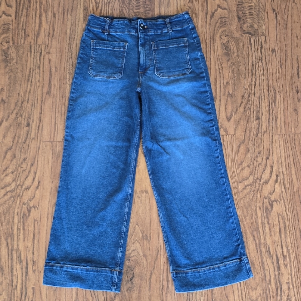 Bagatelle Collection Wide-Leg Jeans - Women's Size 28P - Picture 2 of 12